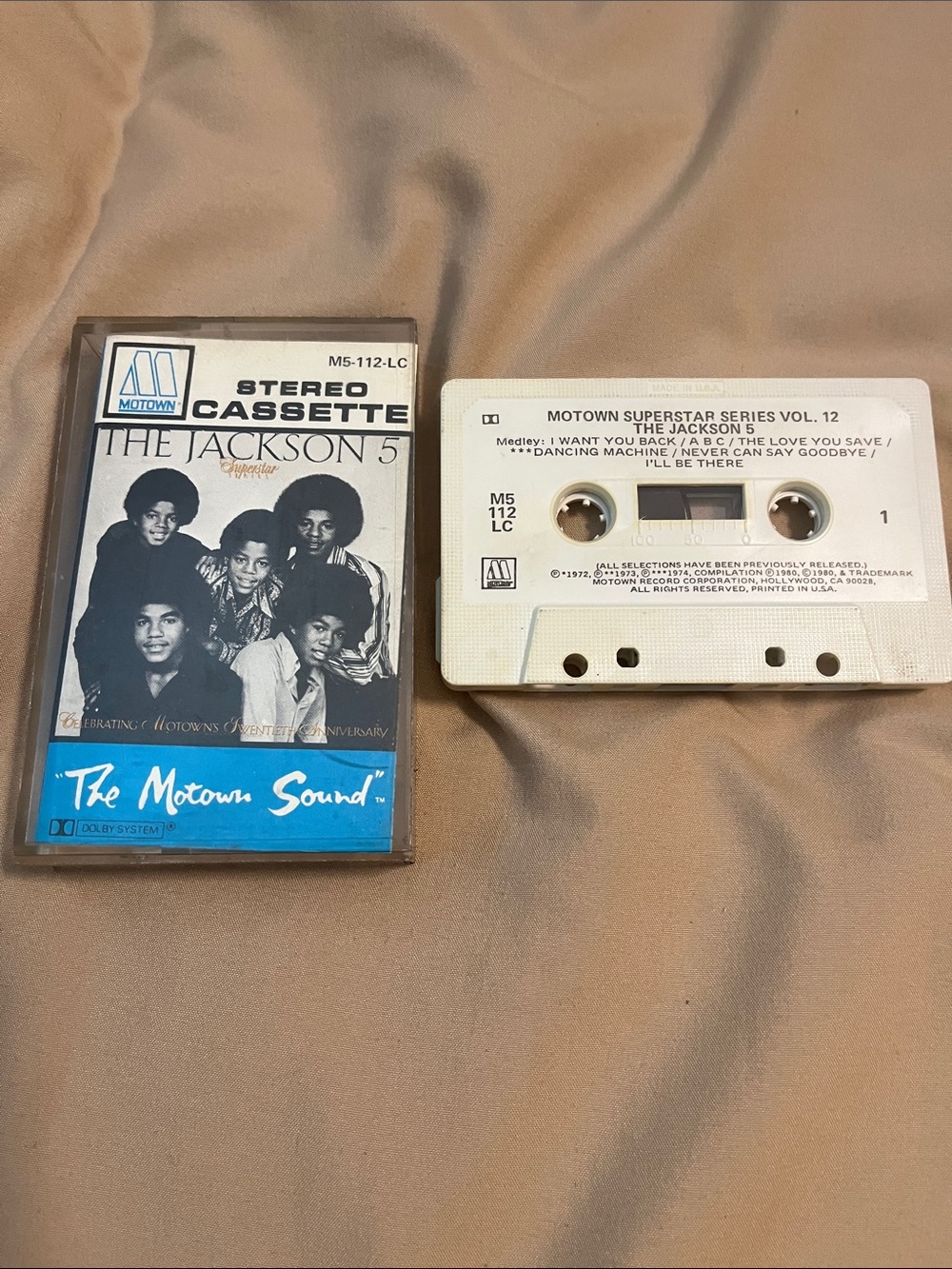 Motown The Jackson 5 Stereo Cassette - White